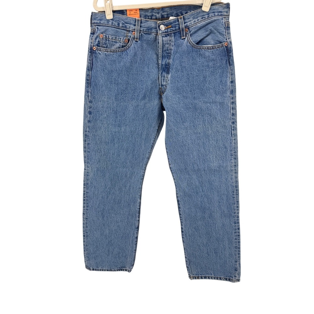 Vintage Levi's 501xx Dead Stock 34x30 Jeans Mens Button Fly‎ Blue New Bat Wing